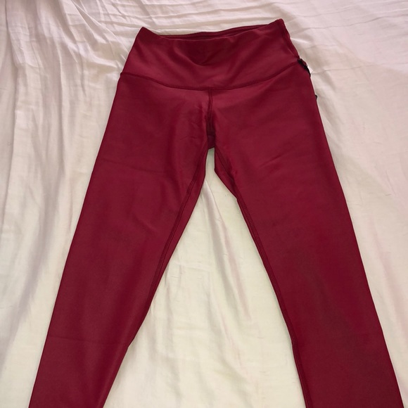 90 Degree By Reflex Pants - Brand new high waisted red leggings